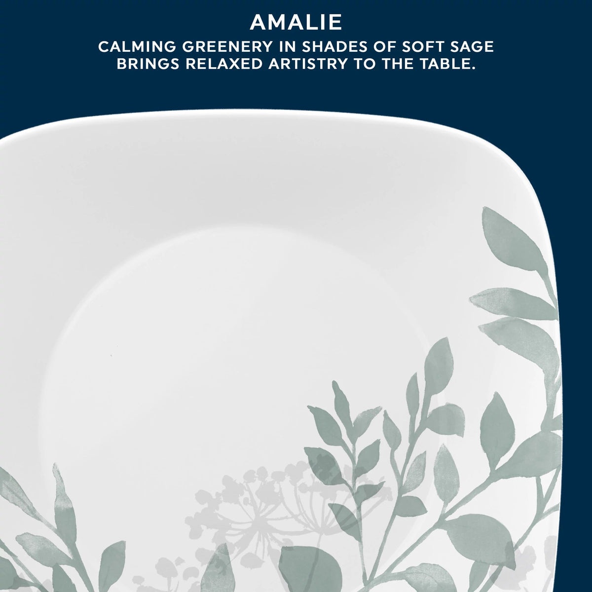 Corelle® Square Amalie 6.5" Appetizer Plate - Image 4