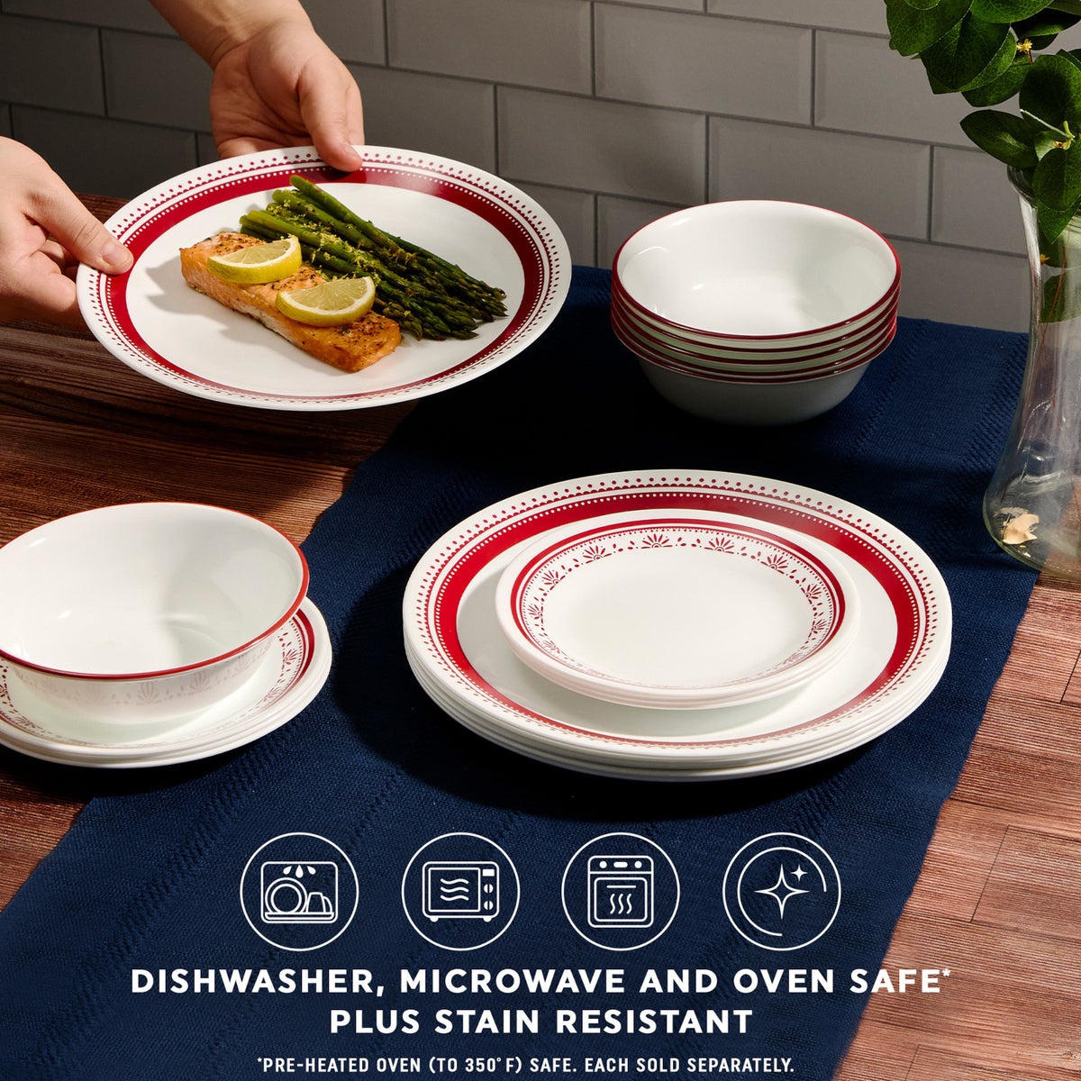 Corelle® Sadie 8.5" Salad Plate - Image 4