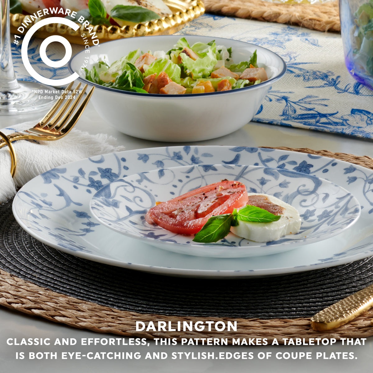 Corelle® Darlington 12-piece Dinnerware Set, Service for 4 - Image 9