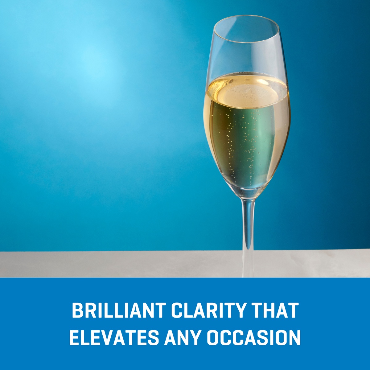 Ocean Glass Sondria Champagne Flute Glasses (4-pieces), 7.25-ounce, Dishwasher Safe - Image 6